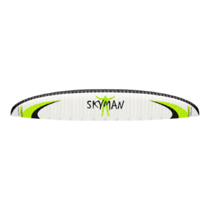 SKYMAN Ascendus 3.7 Competition RC-Gleitschirm in Weiß, Grün und Schwarz